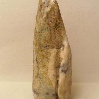 Rzeźba zatytułowany „Mégalithe pierre le…” autorstwa Guenzone, Oryginalna praca, Ceramika