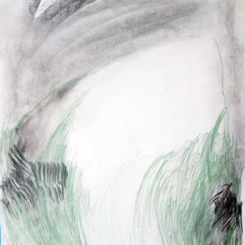 Dessin intitulée "C memory there" par Gugi Goo, Œuvre d'art originale, Pastel