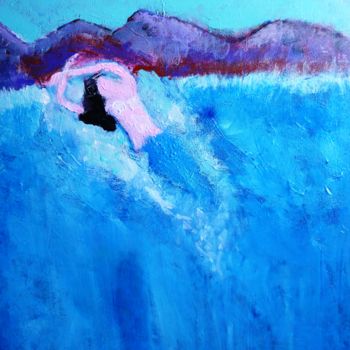 Pintura titulada "Sirena" por Guglielmo Arcieri, Obra de arte original