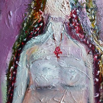 Painting titled "Nudo" by Guglielmo Arcieri, Original Artwork