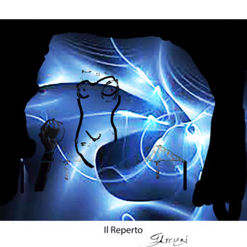 Grafika cyfrowa / sztuka generowana cyfrowo zatytułowany „Il Reperto” autorstwa Guglielmo Arcieri, Oryginalna praca