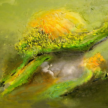 Malerei mit dem Titel "aufbruch-ii-acryl-2…" von Guido Schraner, Original-Kunstwerk