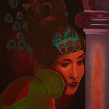 Painting titled "Nubian.jpg" by Guilaine Arts, Original Artwork, Acrylic