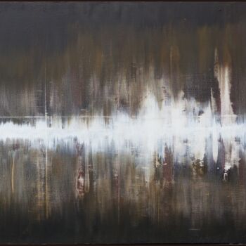Painting titled "FIBRE 2" by Guillaume Fröliger, Original Artwork, Acrylic Mounted on Wood Stretcher frame