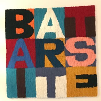 "Batarsité" başlıklı Tekstil Sanatı Guillaume Lebourg tarafından, Orijinal sanat, Kavaviçe