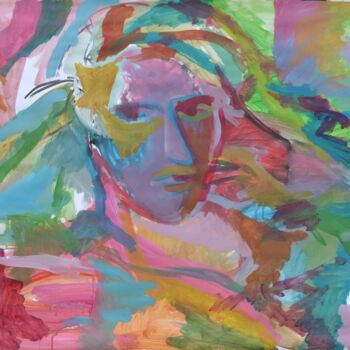 Картина под названием "Sandra" - Guillaume Pelican, Подлинное произведение искусства