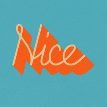 数字艺术 标题为“Nice” 由Guillaume Laserson, 原创艺术品, 标记