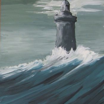 Painting titled "Faro" by Guillermo Rizzoli, Original Artwork
