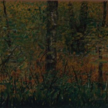 Painting titled "Bosque" by Guillermo Rizzoli, Original Artwork