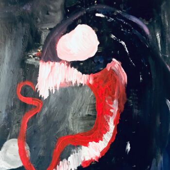 Painting titled "Venom 2" by Guizard, Original Artwork, Acrylic