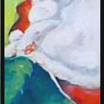 Pittura intitolato "Beyaz" da Gülgün Işbilen, Opera d'arte originale