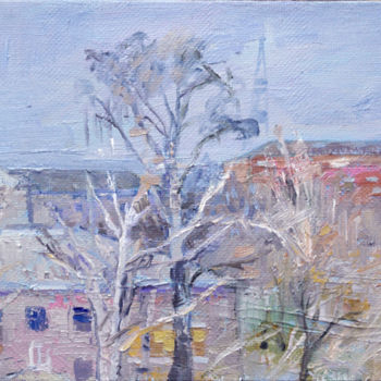 제목이 "Вид из окна. Зима."인 미술작품 Гуля Кабилова로, 원작
