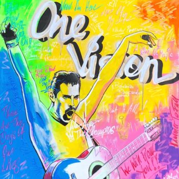Painting titled "One Vision" by Gunnar Zyl, Original Artwork, Acrylic