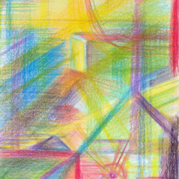 Dessin intitulée "Open the door. Esse…" par Gunyoung Byun, Œuvre d'art originale, Crayon