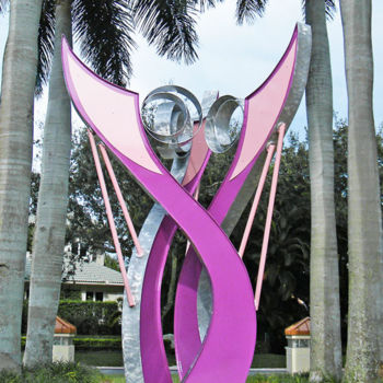 Sculpture titled "gus-and-lina-ocampo…" by Gus & Lina Ocamposilva, Original Artwork, Metals