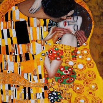 绘画 标题为“GUSTAV KLIMT -  The…” 由Gustav Klimt, 原创艺术品, 油