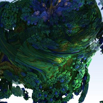 Digital Arts titled "From humble mosses…" by Gustavo Castillo, Original Artwork, 3D Modeling