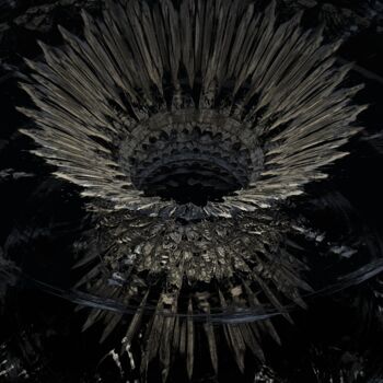 Digitale Kunst getiteld "Primordial chaos" door Gustavo Castillo, Origineel Kunstwerk, 3D-modellering