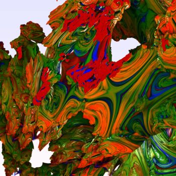 Arte digital titulada "Spore" por Gustavo Castillo, Obra de arte original, Modelado 3D