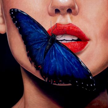 Pittura intitolato "Spread your wings" da Gustavo Fernandes, Opera d'arte originale, Olio
