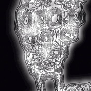 Цифровое искусство под названием "E" - Gustavo Moller, Подлинное произведение искусства, Цифровая живопись