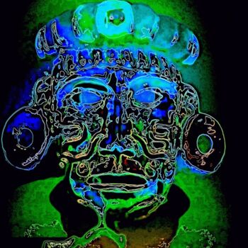 Цифровое искусство под названием "maya-3" - Gustavo Moller, Подлинное произведение искусства, Цифровая живопись