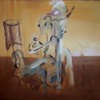 Pintura titulada "Sueños de la Mancha" por Roberto Gutiérrez Currás, Obra de arte original