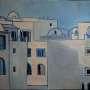 「SIDI BOU SAID」というタイトルの絵画 Guy Chaiseによって, オリジナルのアートワーク