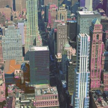 Digital Arts titled "NEW YORK" by Guy Chaise, Original Artwork, Digital Painting