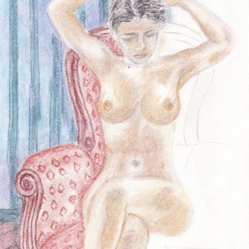 Drawing titled "pastel 1" by Guy Leclercq, Original Artwork