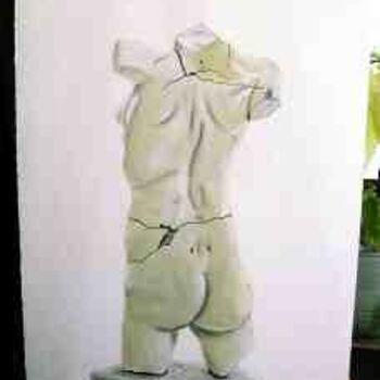 제목이 "Statue - buste fémi…"인 미술작품 Jean Guyou로, 원작, 기름