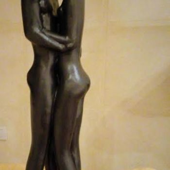 Скульптура под названием "amici" - Felice Vatteroni, Подлинное произведение искусства, бетон