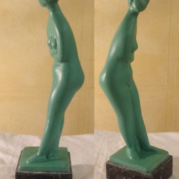 "piccola donna" başlıklı Heykel Felice Vatteroni tarafından, Orijinal sanat, Çimento