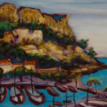 Painting titled "Cassis" by Gwendoline Pieters, Original Artwork, Other