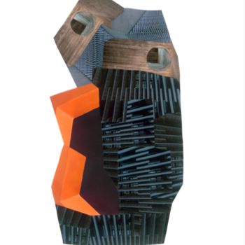 Κολάζ με τίτλο "Before Chaos" από Gysin Broukwen, Αυθεντικά έργα τέχνης, Κολάζ