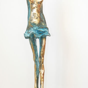 Sculpture titled "Ballerina" by Gyunay Aliev, Original Artwork, Bronze