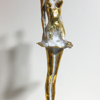 Skulptur mit dem Titel "Ballerina 3" von Gyunay Aliev, Original-Kunstwerk, Bronze