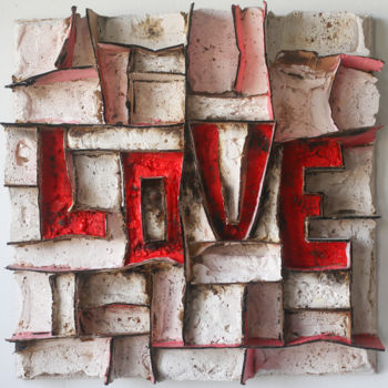 雕塑 标题为“Love Through Time” 由Hervé Bichet, 原创艺术品, 其他