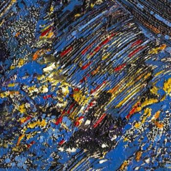 Malerei mit dem Titel "CONDAMNE" von H . Mortazavi, Original-Kunstwerk, Öl