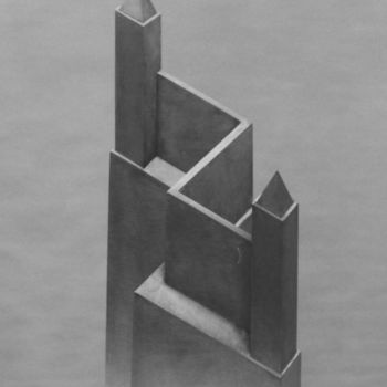 Sculpture titled "torres" by Hernan Alvarez De Toledo, Original Artwork