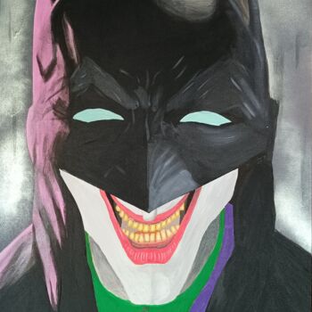"Joker" başlıklı Tablo Hah tarafından, Orijinal sanat, Akrilik Ahşap Sedye çerçevesi üzerine monte edilmiş