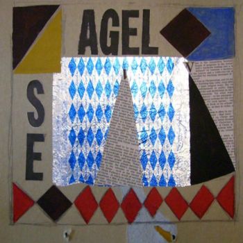 Painting titled "seagel" by Haje Holmström, Original Artwork