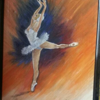 Malarstwo zatytułowany „danseuse de ballet” autorstwa Hakim, Oryginalna praca, Olej