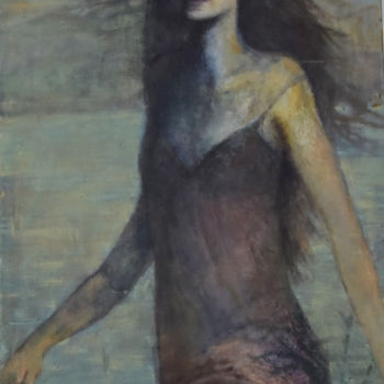 Painting titled "no name" by Olga Kadnikova, Original Artwork, Oil