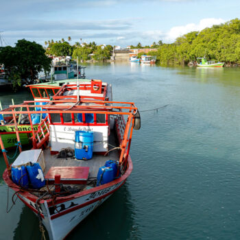 Photography titled "O Barco" by Halder, Original Artwork, Digital Photography