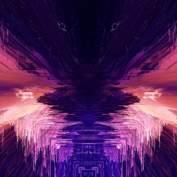 Artes digitais intitulada "Cosmic Jörmungandr" por Halllter Rossyla Neatt, Obras de arte originais, Trabalho Digital 2D