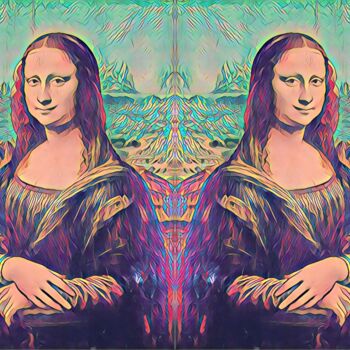 Digital Arts titled "Monalisa Swords" by Halllter Rossyla Neatt, Original Artwork, 2D Digital Work