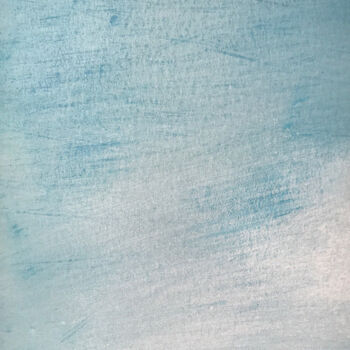 Pintura titulada "Bleu" por Hamideh Sadeghieh, Obra de arte original, Acrílico