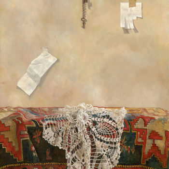 "carpet-key-85x110.j…" başlıklı Tablo Hanan Milner tarafından, Orijinal sanat, Petrol