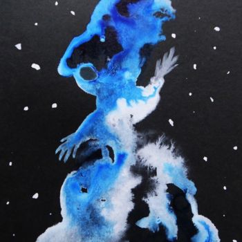 Drawing titled "Iceman or season's…" by Hang Ribeir, Original Artwork, Ink